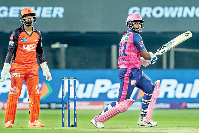 SRHvRR : राजस्थान रॉयल ने सनराइजर्स हैदराबाद को 61 रन से हराया