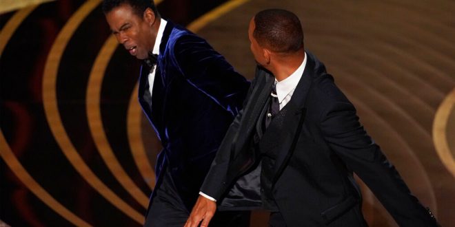 Oscar Ceremony 2022 : बीबी Jada Pinkett का उड़ाया मजाक तो हॉलीवुड एक्टर Will Smith ने धर दिया थप्पड़