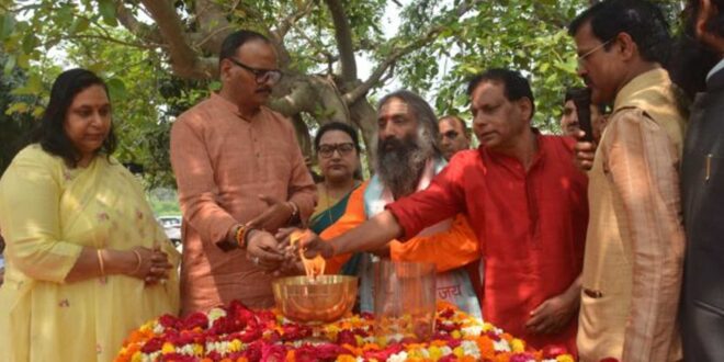 किसान पथ पर योग मुक्ताकाशी योग व ध्यान केन्द्र शुरू, उपममुख्यमंत्री ने किया अनावरण