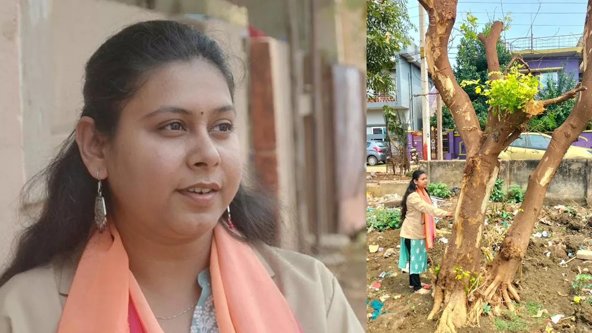 सड़क चौड़ीकरण के लिए पेड़ों की कटाई की बात सुनने के बाद नेहा ने इन्हें बचाने के लिए मुहिम शुरू की.. सड़क चौड़ीकरण के लिए पेड़ों की कटाई की बात सुनने के बाद नेहा ने इन्हें बचाने के लिए मुहिम शुरू की..