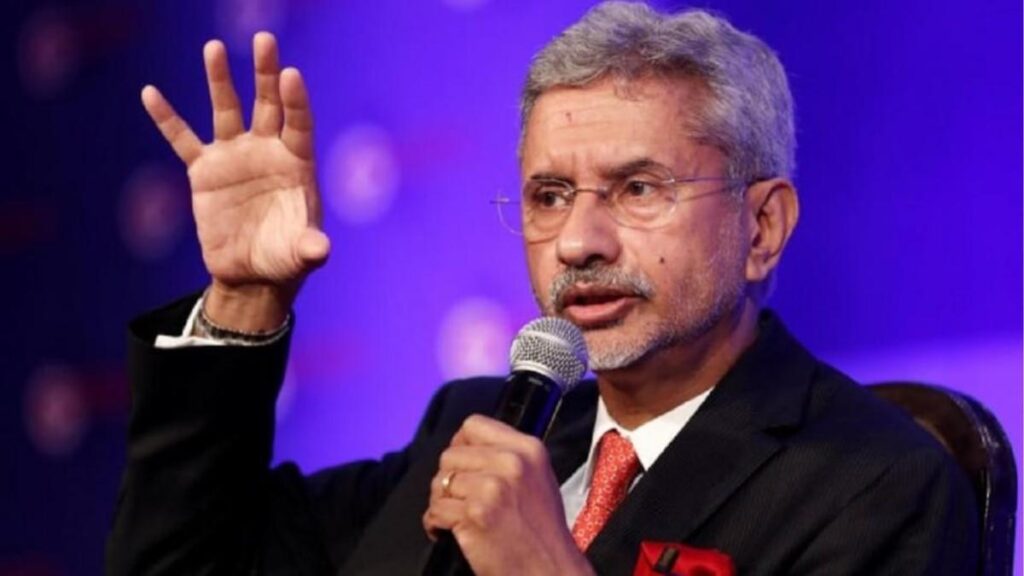 विदेश मंत्री एस जयशंकर ने ट्वीट कर कही ये बात…
