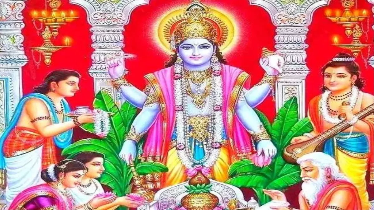 अगर आप भी सभी संकटों से मुक्ति पाना चाहते हैं, तो गुरुवार के दिन श्रीसत्यनारायणाष्टकम् स्तोत्र का जरूर करें पाठ अगर आप भी सभी संकटों से मुक्ति पाना चाहते हैं, तो गुरुवार के दिन श्रीसत्यनारायणाष्टकम् स्तोत्र का जरूर करें पाठ