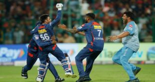 IPL के इतिहास में दूसरी बार ऐसा हुआ है, LSG ने आखिरी गेंद पर एक विकेट से मैच जीता..