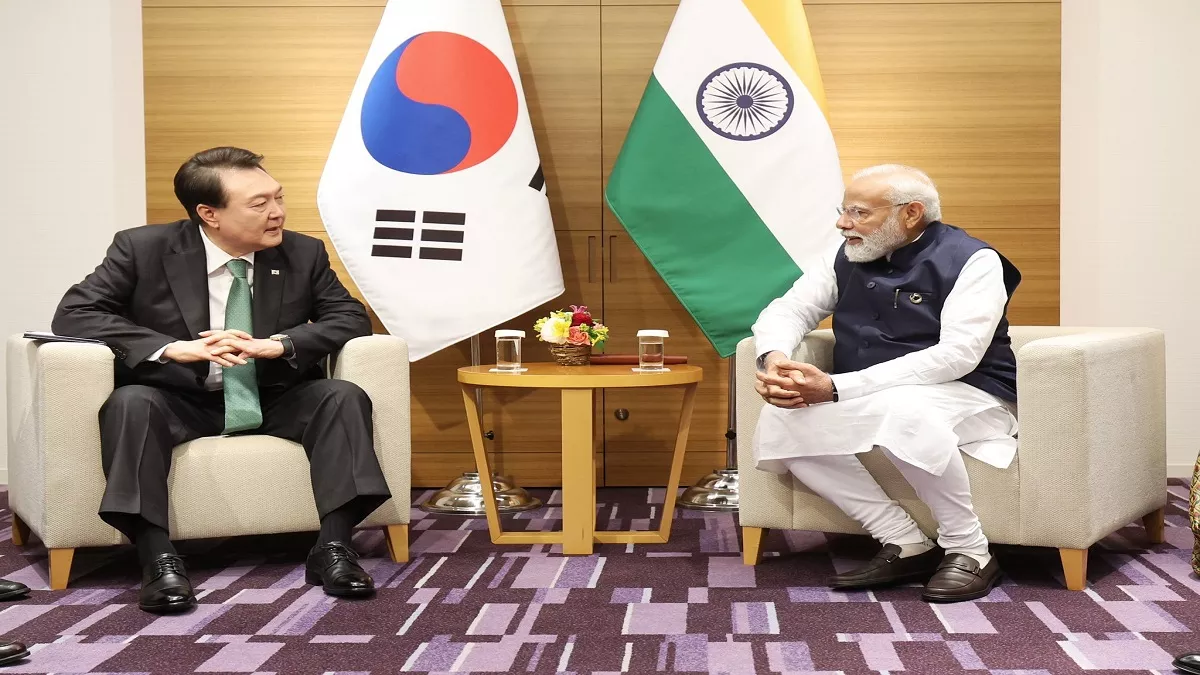 पीएम मोदी ने अपने जापान दौरे पर दक्षिण कोरिया के राष्ट्रपति यून सुक येओल से मुलाकात…