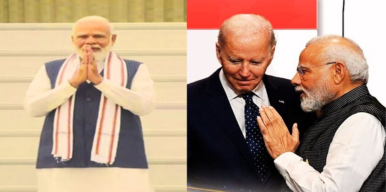 पीएम नरेंद्र मोदी अमेरिका के राजकीय दौरे पर, एंड्रयूज हवाई अड्डे पर हुआ औपचारिक स्वागत पीएम नरेंद्र मोदी अमेरिका के राजकीय दौरे पर, एंड्रयूज हवाई अड्डे पर हुआ औपचारिक स्वागत