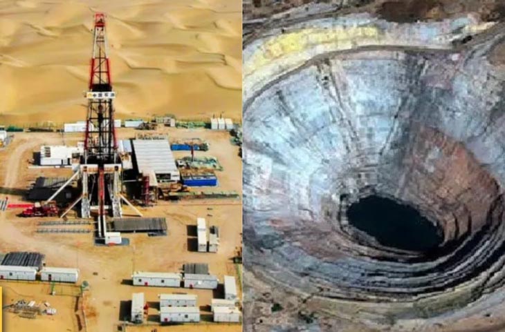 चीन इस वक्त एक बड़े मिशन के तहत धरती से 11 किलोमीटर गहरा गढ्ढा खोद रहा है… चीन इस वक्त एक बड़े मिशन के तहत धरती से 11 किलोमीटर गहरा गढ्ढा खोद रहा है…