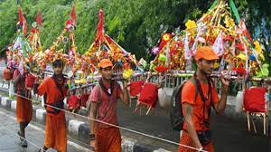 शिवधाम बूढ़ाकेदार से केदारनाथ के लिए 72 किमी पैदल कांवड़ यात्रा हुआ शुरू..