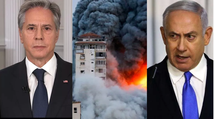 अमेरिकी विदेश मंत्री एंटनी ब्लिंकन आज पहुंचे इजरायल, जानिए क्या रणनीति बनेगी जंग के लिए अमेरिकी विदेश मंत्री एंटनी ब्लिंकन आज पहुंचे इजरायल, जानिए क्या रणनीति बनेगी जंग के लिए