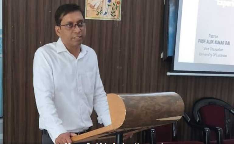 लखनऊ विश्वविद्यालय में सहज योग द्वारा आतंरिक ऊर्जा से साक्षात्कार में दो दिवसीय कार्यशाला का आयोजन
