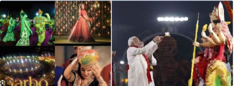 प्रधानमंत्री मोदी ने लिखा ‘गरबा’ गीत