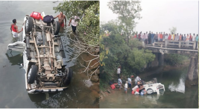 दशहरे की सुबह देवघर में वाहन पलट से बड़ा हादसा ,लोगों की दर्दनाक मौत दशहरे की सुबह देवघर में वाहन पलट से बड़ा हादसा ,लोगों की दर्दनाक मौत