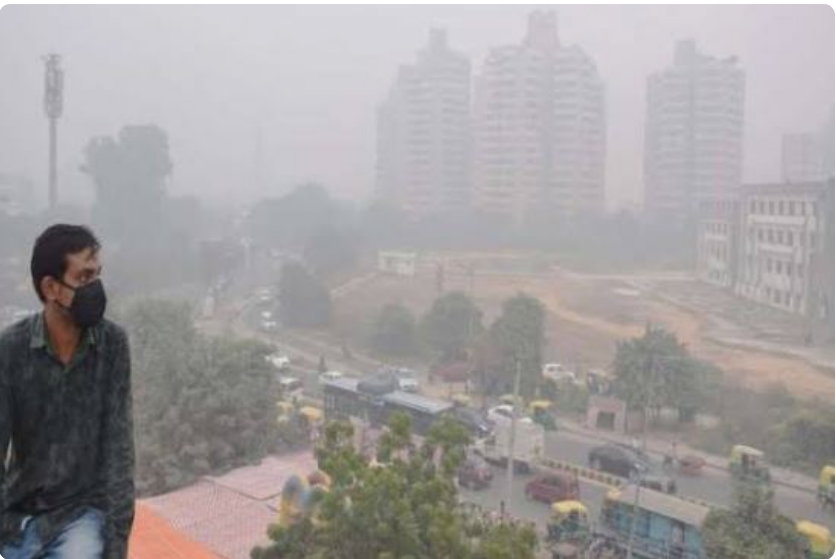 दिल्ली में साँस लेना हुआ मुश्किल AQI पहुंचा 286 के पार… दिल्ली में साँस लेना हुआ मुश्किल AQI पहुंचा 286 के पार…