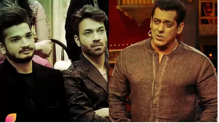 बिग बॉस सीजन 17 में मुनव्वर- विक्की पर अचानक भड़क उठे सलमान खान,जाने क्यों ? बिग बॉस सीजन 17 में मुनव्वर- विक्की पर अचानक भड़क उठे सलमान खान,जाने क्यों ?