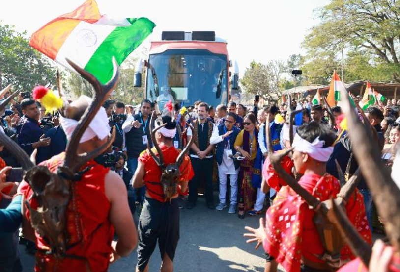 राहुल गांधी की न्याय यात्रा का आज दूसरा दिन