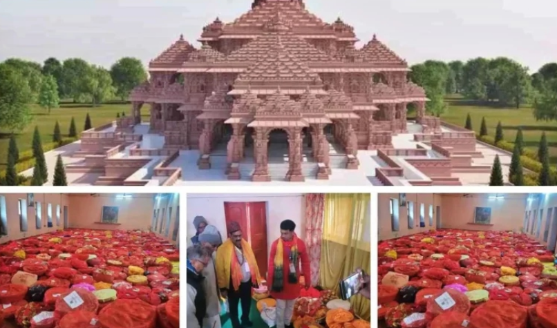 मंदिर के लिए देश-विदेश से खूब आ रहे उपहार… मंदिर के लिए देश-विदेश से खूब आ रहे उपहार…