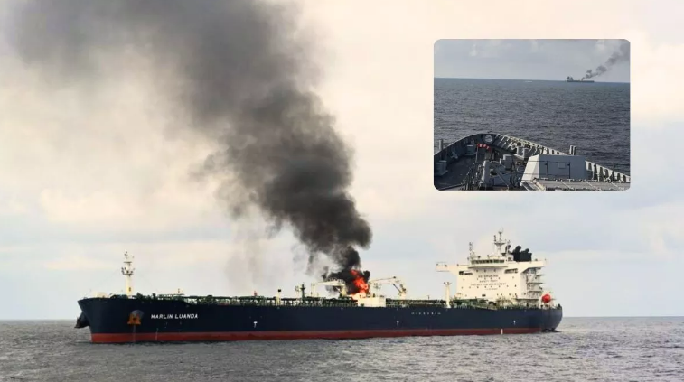 अदन की खाड़ी में मर्चेंट शिप पर हमले के बाद एक्शन में भारतीय नौसेना अदन की खाड़ी में मर्चेंट शिप पर हमले के बाद एक्शन में भारतीय नौसेना