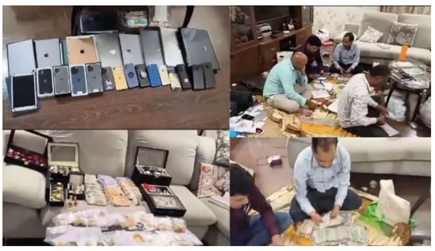 तेलंगाना में मिला 100 करोड़ के कालेधन तेलंगाना में मिला 100 करोड़ के कालेधन