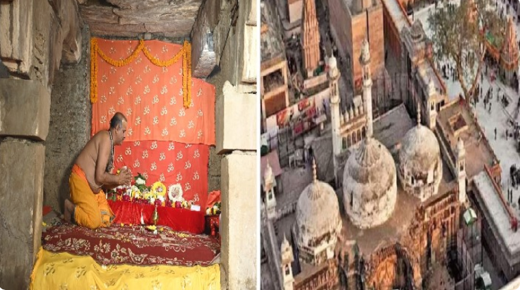 ज्ञानवापी के व्यास जी के तहखाने के ऊपर नमाज पढ़ने पर रोक की उठी मांग
