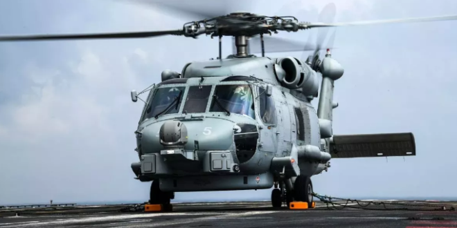 दुश्मन की अब खैर नहीं, Indian Navy में शामिल हुआ MH-60R सीहॉक हेलीकॉप्टर