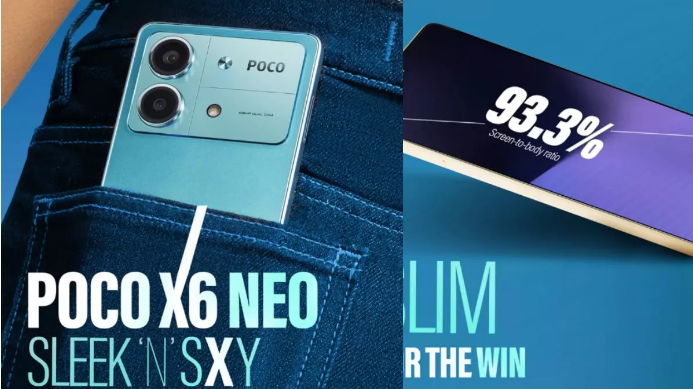 POCO X6 Neo: 108MP कैमरा और स्टायलिश डिजाइन वाले स्मार्टफोन की लॉन्च डेट हुई कन्फर्म POCO X6 Neo: 108MP कैमरा और स्टायलिश डिजाइन वाले स्मार्टफोन की लॉन्च डेट हुई कन्फर्म