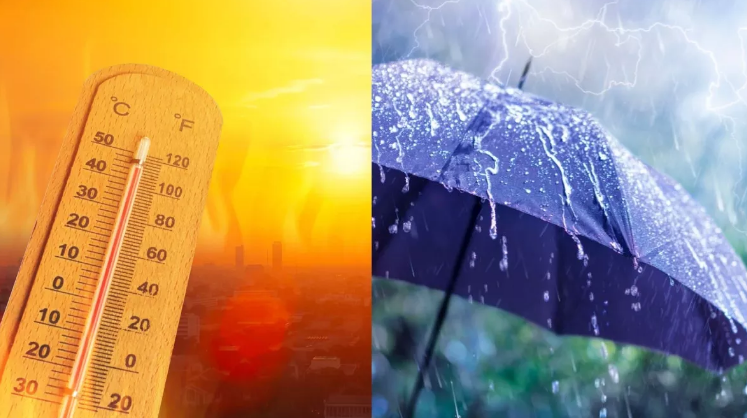 कहीं झुलसाती धूप, कहीं झमाझम बारिश… 6 राज्यों में लू के थपेड़े कर देंगे जीना मुश्किल कहीं झुलसाती धूप, कहीं झमाझम बारिश… 6 राज्यों में लू के थपेड़े कर देंगे जीना मुश्किल