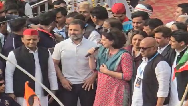 इंडिया गठबंधन: राहुल-अखिलेश की होगी संयुक्त रैली, प्रियंका गांधी करेंगी रोड शो