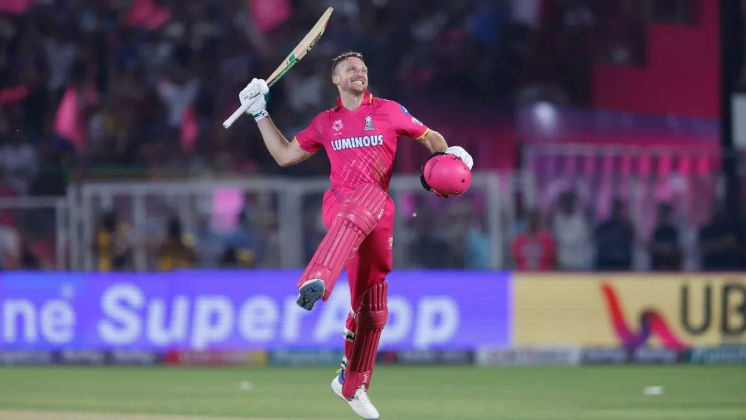 जोस बुत्त्लेर ने शतक जड़कर रचा इतिहास, 100वें IPL मैच में ऐसा करने वाले बने दूसरे खिलाड़ी जोस बुत्त्लेर ने शतक जड़कर रचा इतिहास, 100वें IPL मैच में ऐसा करने वाले बने दूसरे खिलाड़ी
