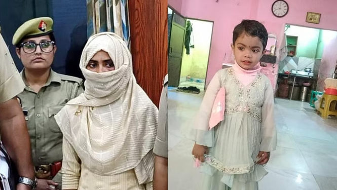 यूपी: पिता के प्रेम संबंधों में आड़े आ रही थी बेटी, प्रेमिका ने गला घोंट मार डाला यूपी: पिता के प्रेम संबंधों में आड़े आ रही थी बेटी, प्रेमिका ने गला घोंट मार डाला