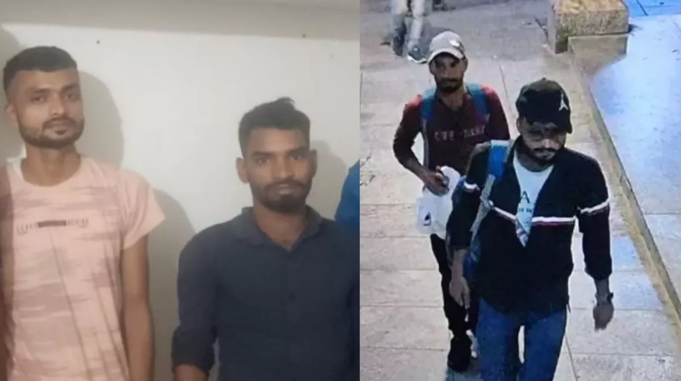 सलमान के घर पर फायरिंग के वक्त बिश्नोई गिरोह के संपर्क में थे शूटर, गुजरात से दोनों गिरफ्तार सलमान के घर पर फायरिंग के वक्त बिश्नोई गिरोह के संपर्क में थे शूटर, गुजरात से दोनों गिरफ्तार