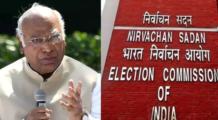 कांग्रेस अध्यक्ष खरगे ने EC के खिलाफ विपक्षी नेताओं को लिखा पत्र… कांग्रेस अध्यक्ष खरगे ने EC के खिलाफ विपक्षी नेताओं को लिखा पत्र…