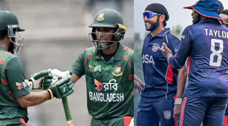 USA vs BAN: अमेरिकी टीम ने क्रिकेट जगत में मचाया तहलका USA vs BAN: अमेरिकी टीम ने क्रिकेट जगत में मचाया तहलका