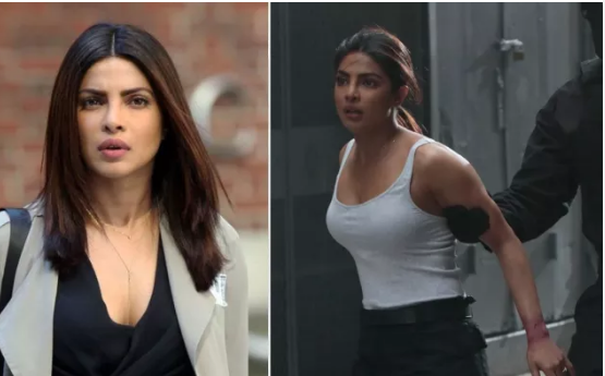 प्रियंका चोपड़ा को गर्दन पर लगी चोट प्रियंका चोपड़ा को गर्दन पर लगी चोट