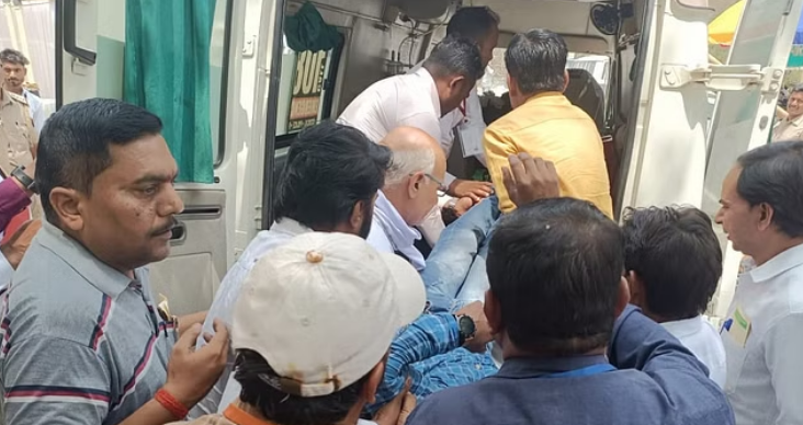 यूपी: मतगणना स्थल पर पत्रकार को हार्ट अटैक… यूपी: मतगणना स्थल पर पत्रकार को हार्ट अटैक…