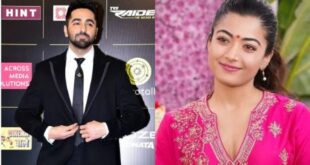 पर्दे पर पहली बार साथ नजर आएगी Ayushmann Khurrana और रश्मिका मंदाना की जोड़ी